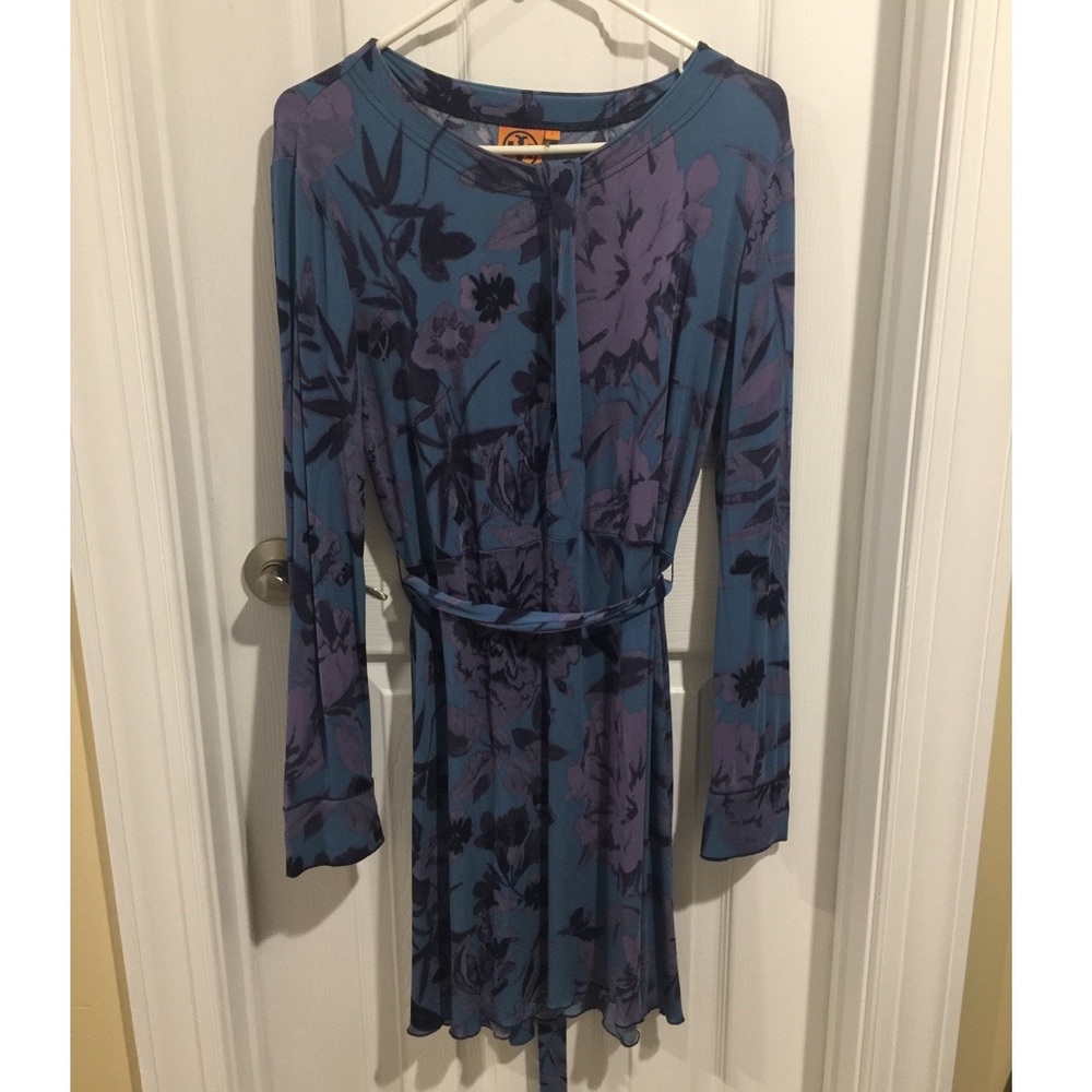 Tory Burch Floral Dress with Sleeves